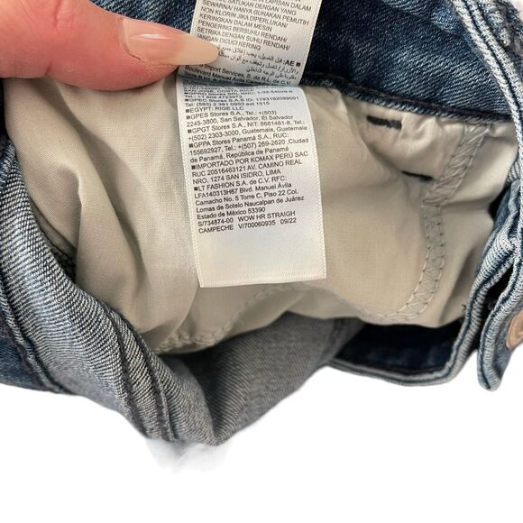 Old Navy Plus 16 Jeans High Rise Wow Straight Stretch Medium Blue - Picture 4 of 9